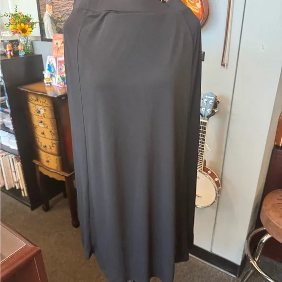 Jones Studio Black Maxi Skirt 2X - Picture 1 of 4